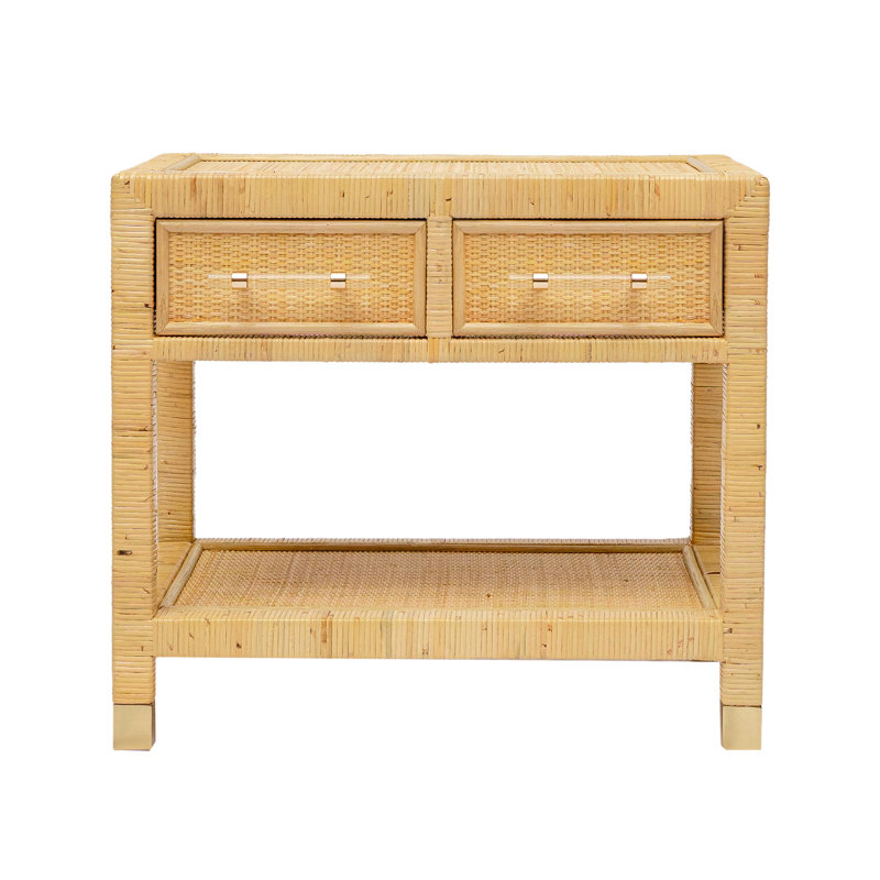 Table de chevet 2 tiroirs Pilla