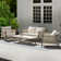 Naomie 4 - Piece Acacia Sofa Seating Set With with Cushions