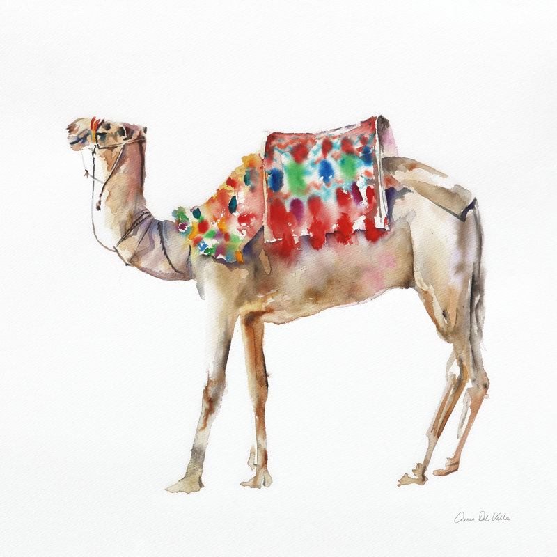 " Desert Camel II ", 36" H x 36" W x 1.25" D
