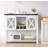 Push Pull Barn Door Dining Cabinet, Sofa Control Table Cabinet-106532803