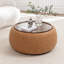Repose-pieds de cocktail rond avec rangement Pietsch-365955038
