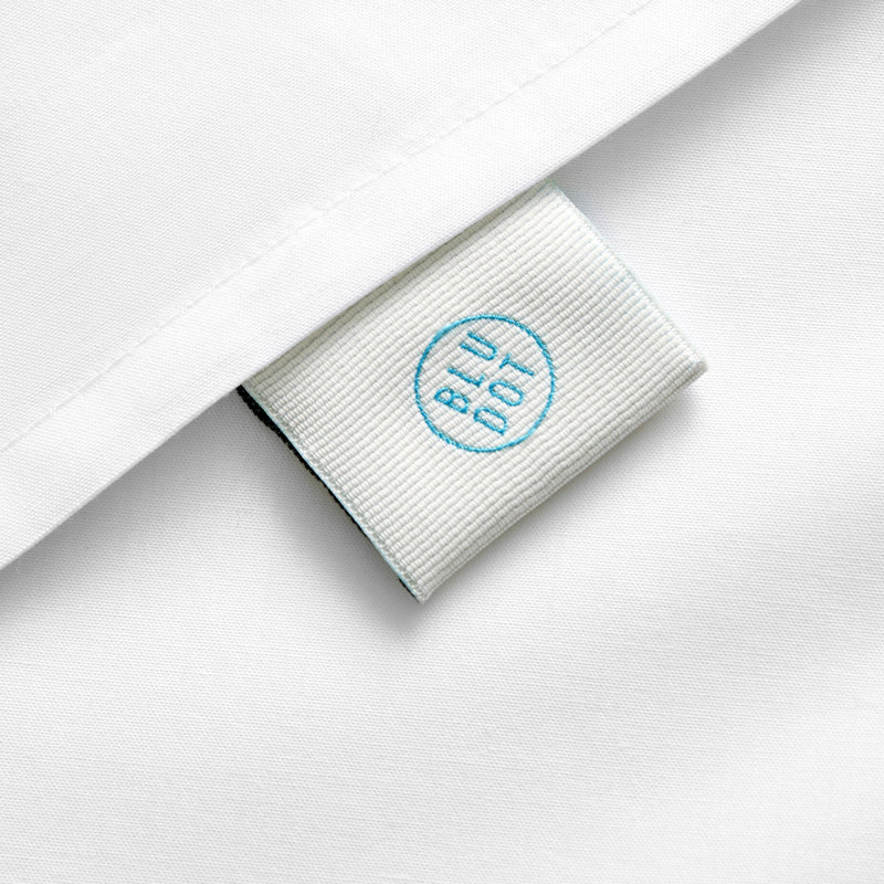 Ensemble de draps en percale, Blanc, Très grand