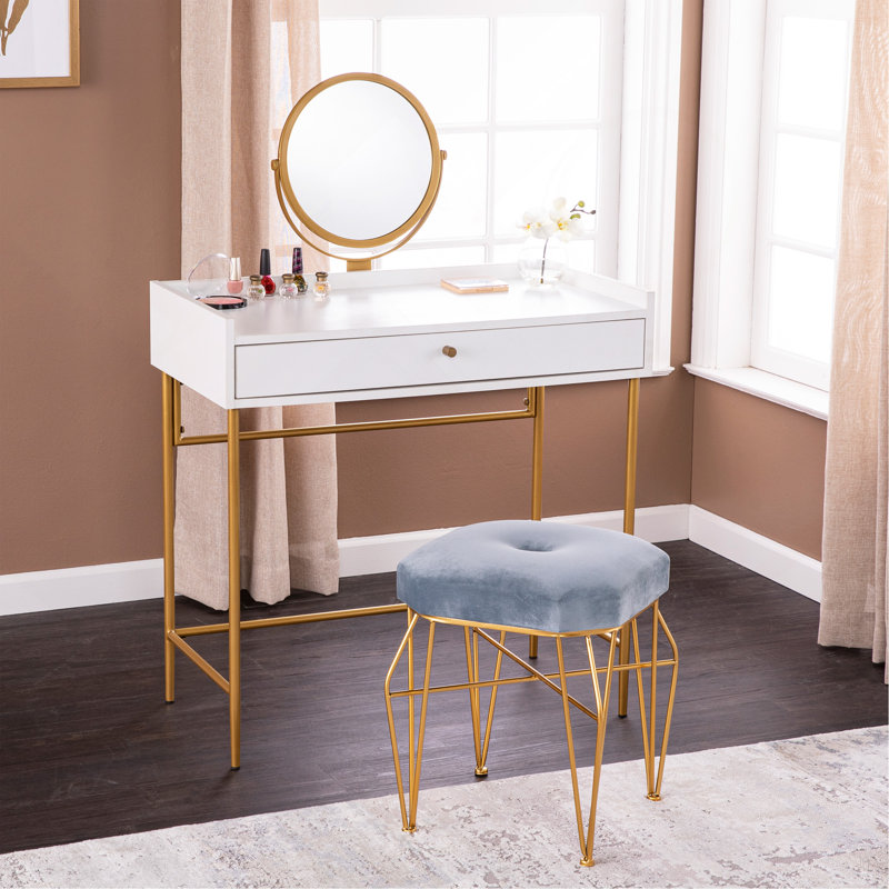 Vanity Table W/ Mirror