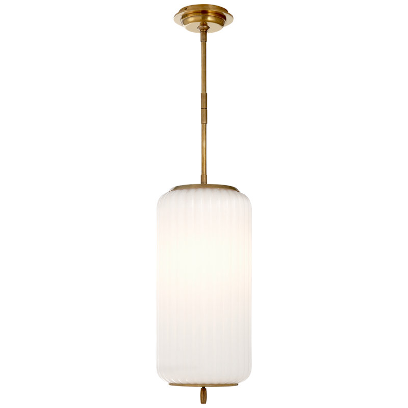 Thomas O'Brien Eden Medium Pendant, Antique Brass