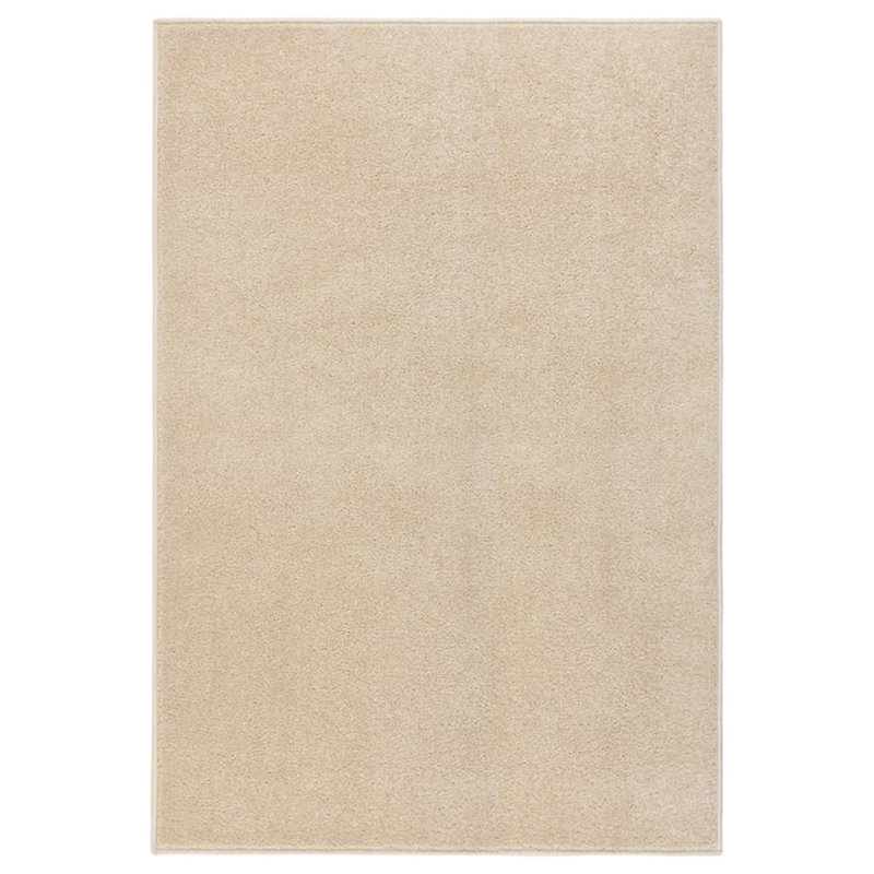 Adelayda Solid Colour Shag Area Rug, Rectangle 160 x 230cm