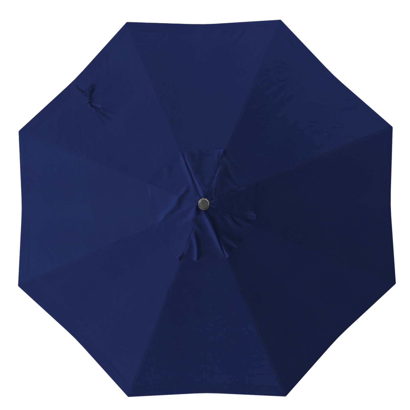 Roverta 9' Sunbrella® Market Umbrella, Canvas Trueblue Sunbrella® Canvas, Silver