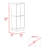 Brinnon Rectangle Kitchen Pantry