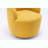 Swivel Accent Armchair Barrel Chair With Powder Coating Metal Ring-1135975794