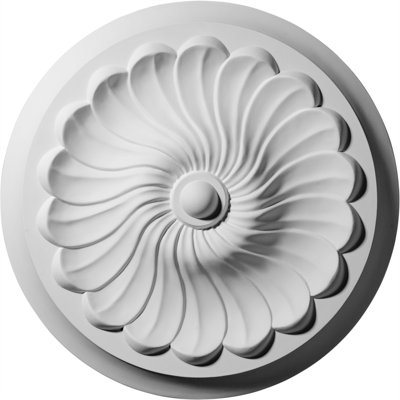 Endurathane Carlsbad Celing Medallion, 12 1/2"OD x 1 1/2"P (Fits Canopies up to 7 7/8"), Hand-Painted Americana Finish
