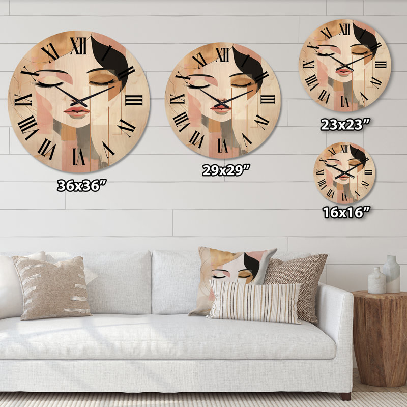 Horloge murale Palmea, Moyenne