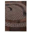 Tapis brun foncé Nakayama