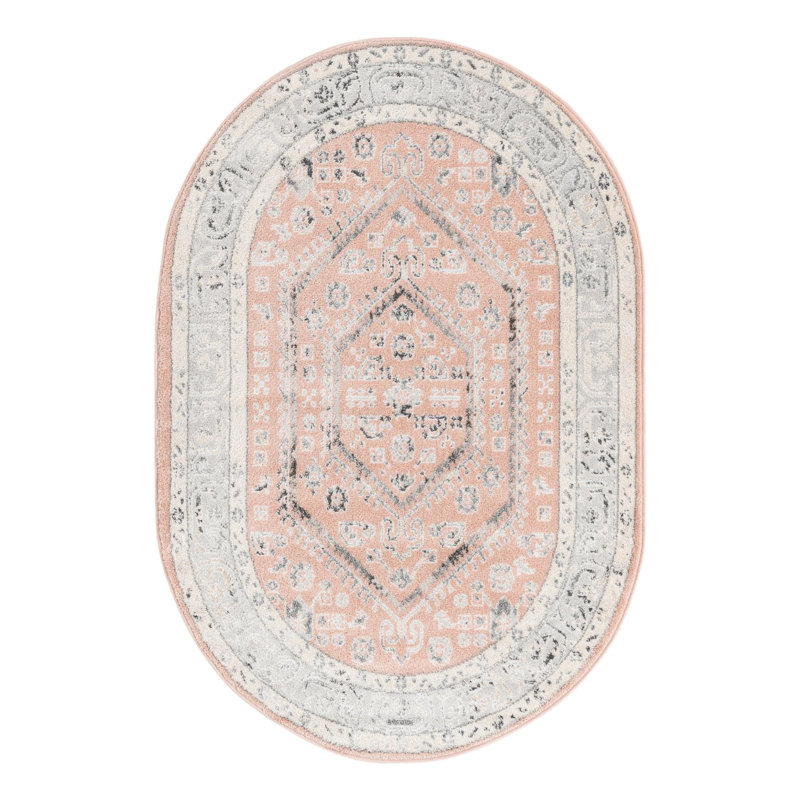 Edson Oriental Indoor Rug, Oval 4' x 6'