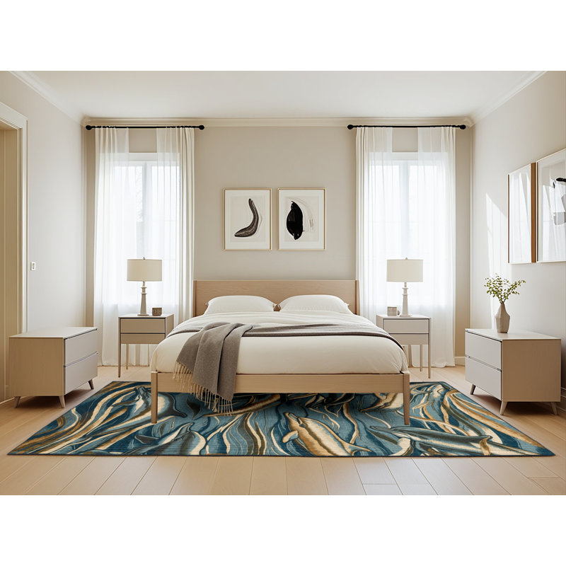 Tapis gris lavable à la machine, Rectangle de 5 pi x 8 pi