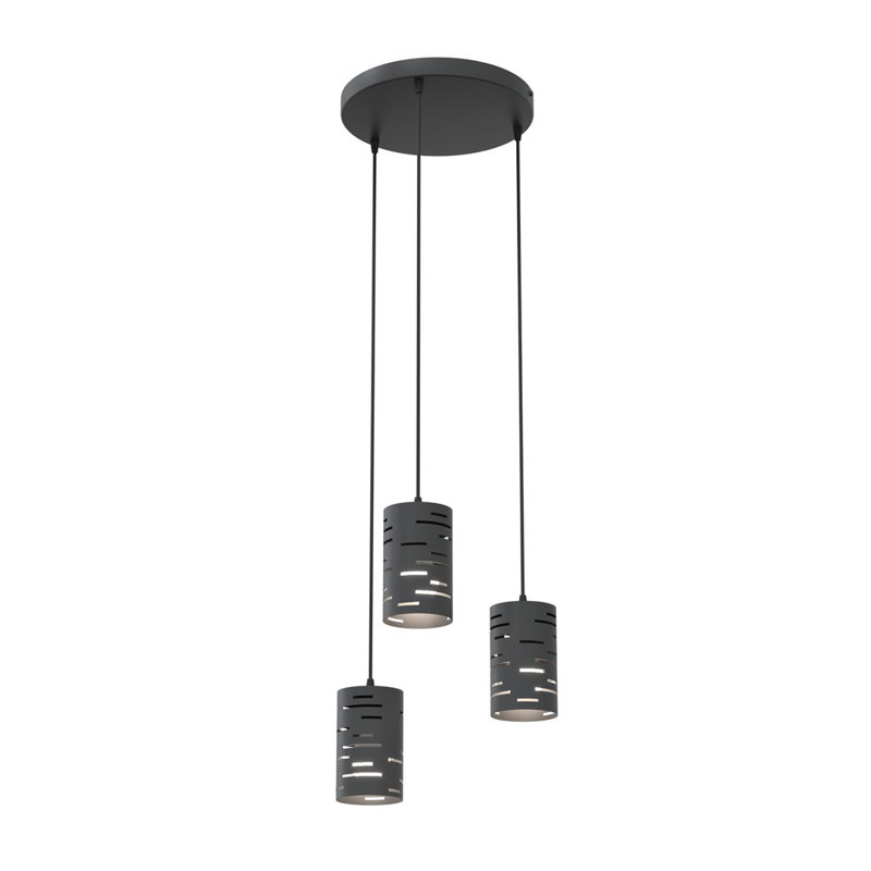 Searia 3 - Light Matte Black Pendant