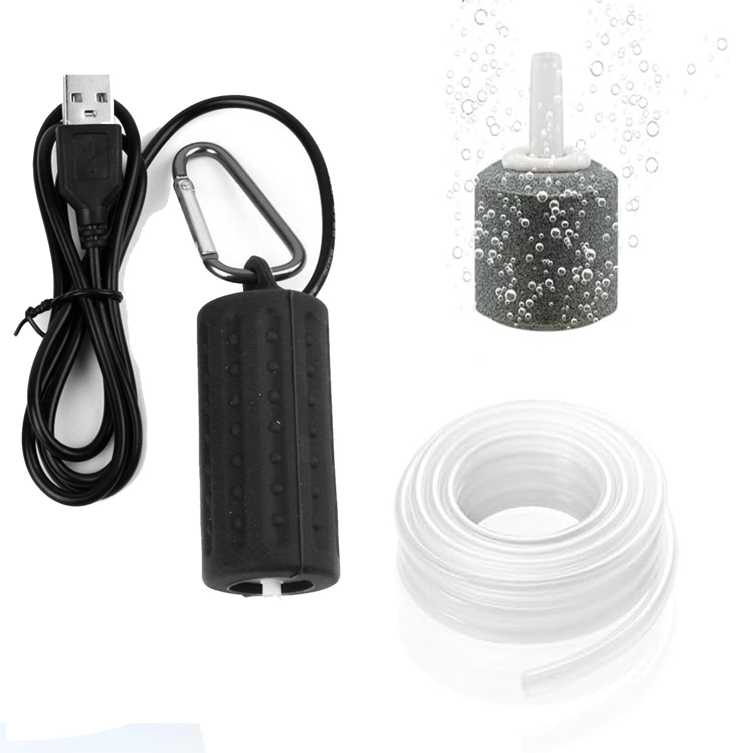 Tucker Murphy Pet™ USB Aquarium Air Pump, Ultra Durable & Quiet USB ...
