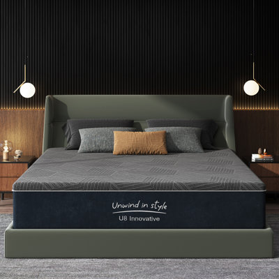 12 Inch Gel Memory Foam Mattress King Size, Medium Firm Pressure Relief, CertiPUR-US Certified, with Removable Washable Cover, Mattress in a Box