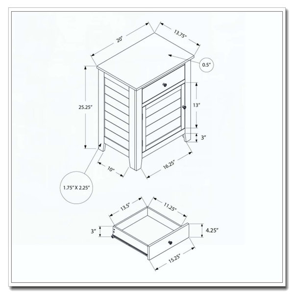 Dimensions du produit