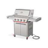 Weber Genesis S-425 Natural Gas Grill, Stainless Steel