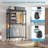 17.7'' Metal Rolling Clothing Rack
