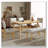 Upholstered Tufted Modern Bench