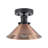 8.3 in. Modern Cone Shade Semi-Flush Mount