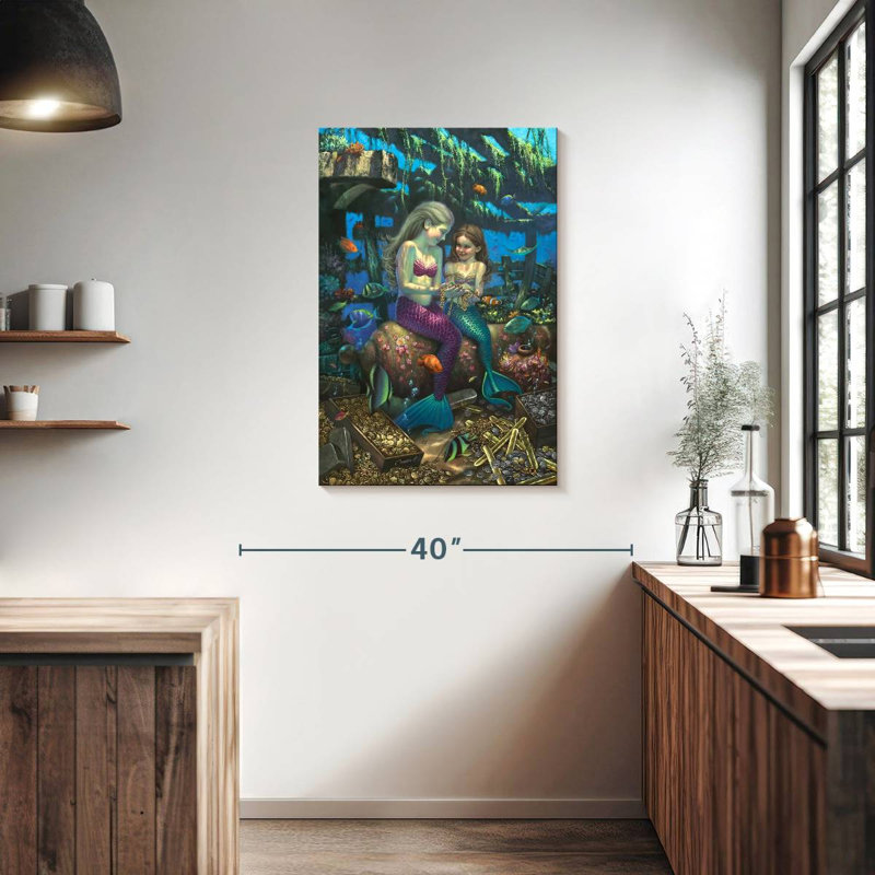 Ashelle Angels Of The Deep, H 36 po x l 24 po