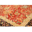 Tapis décoratif en laine noué à la main de conception unique 6 pi 1 po x 9 pi Diahanna New Age