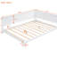 Solid Wood Full Size Daybed/ Bed In White - Elegant Mid-Century Modern Look For Bedroom Extra Durability-230521163-230521160