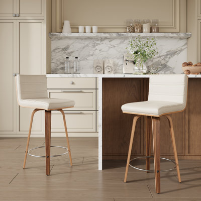 Tabouret de comptoir pivotant 26 po