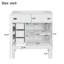 Meuble-lavabo moderne de 30 pouces avec 2 portes et 3 tiroirs-1375409897