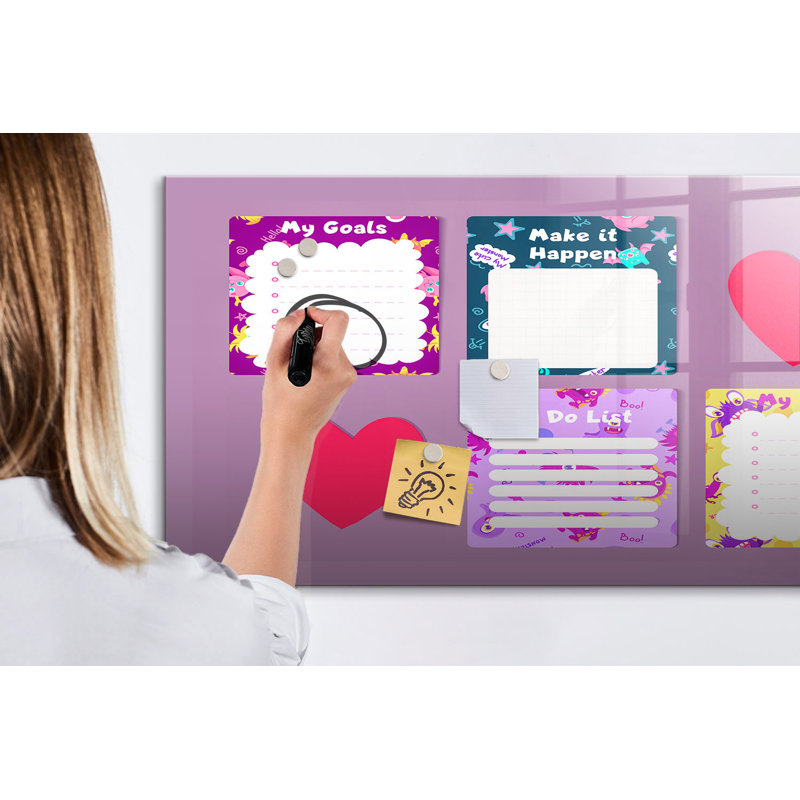 Magnetic Glass Dry Erase Board