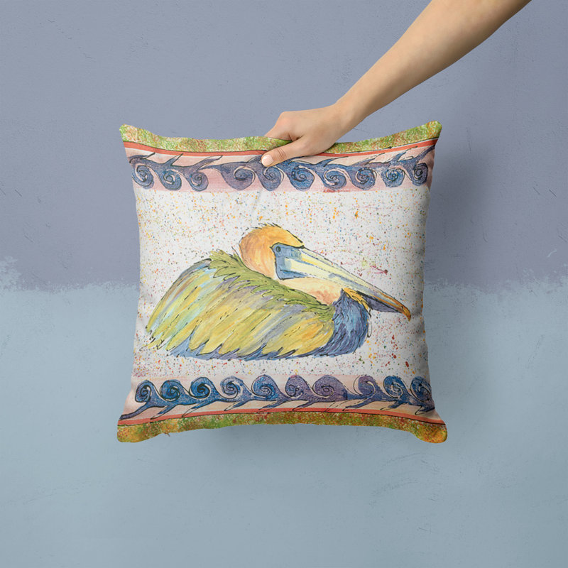 Coussin décoratif intérieur/extérieur pelican