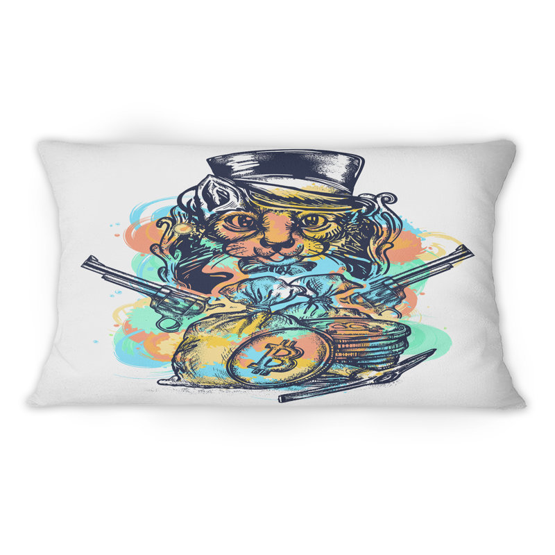 Reversible Throw Pillow