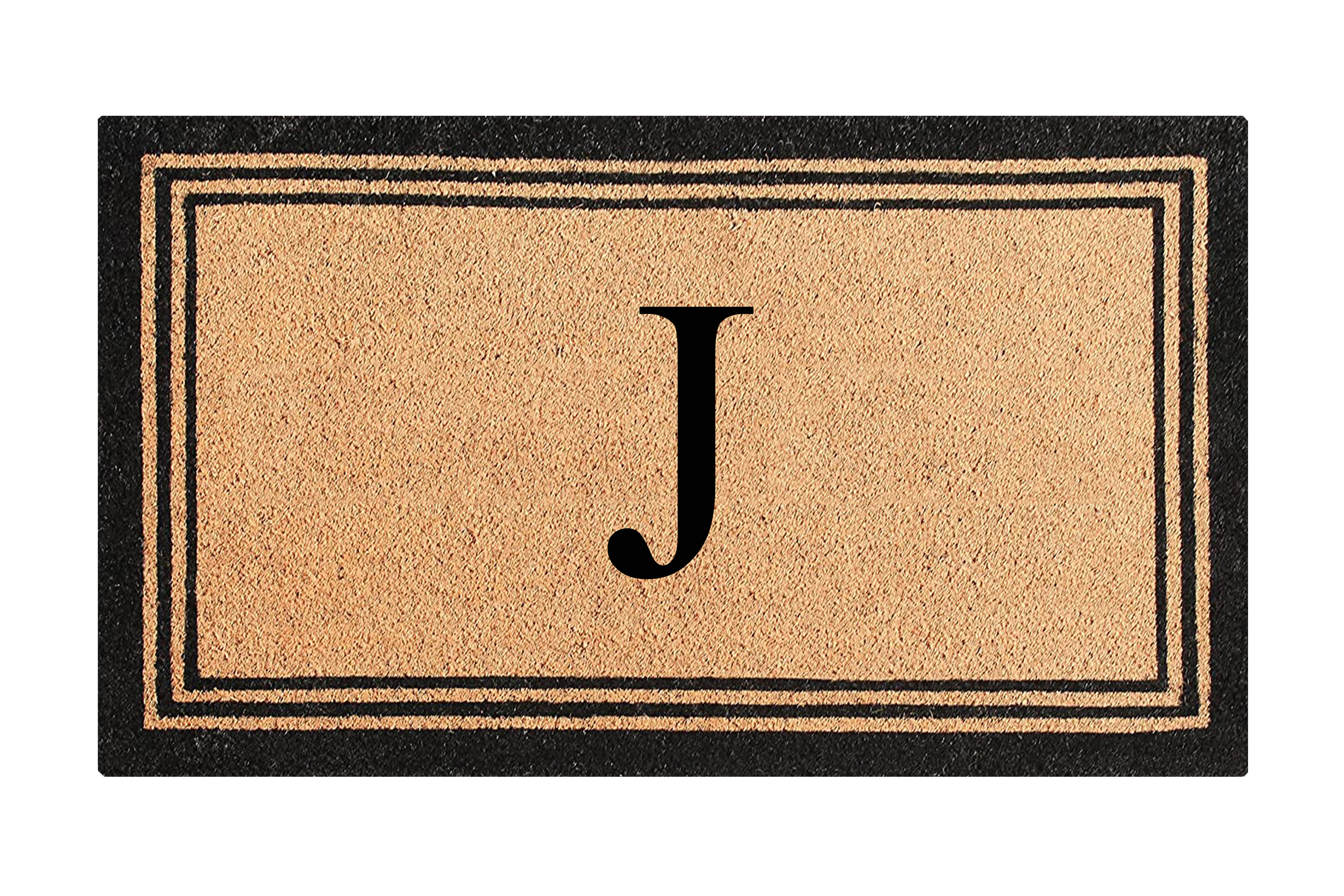 Winston Porter DeHond Pure Natural Coir Non-Slip Outdoor Door Mat & Reviews | Birch Lane