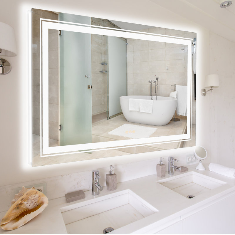 Flat Wall Mirror, 23.6" x 39.5"