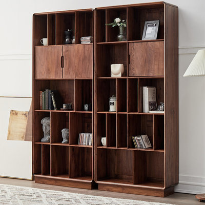 Bibliothèque en bois massif de haute qualité