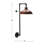 Metal Wall Sconce with Round Shade-959113674