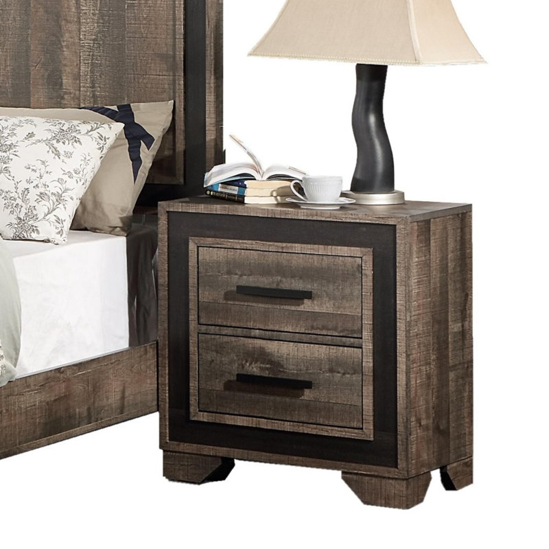 Saela 24 " W Nightstand, Oak
