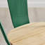 Chaise d'appoint empilable en métal Honora-1770996738