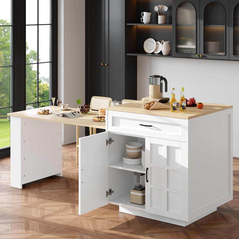 Wood Kitchen Island
