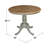Bernuth 2 - Person Solid Wood Dining Set-1058167207-1059415169