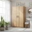Armoire de rangement polyvalente en chêne