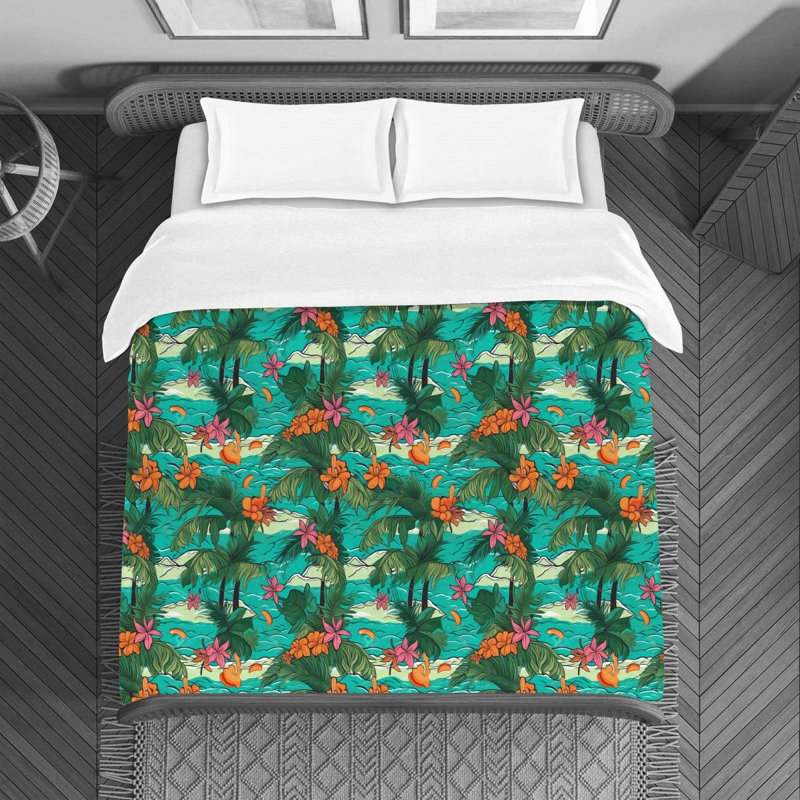 Floral Duvet Cover, Twin Duvet Cover