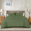 Noso Premium Hotel Quality Satin Stripe Duvet Cover Set with Pillowcases-955622235-955622310