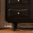 French style black TV stand