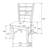 Dexter Grey and Dark Grey 5-piece Rectangular Dining Set