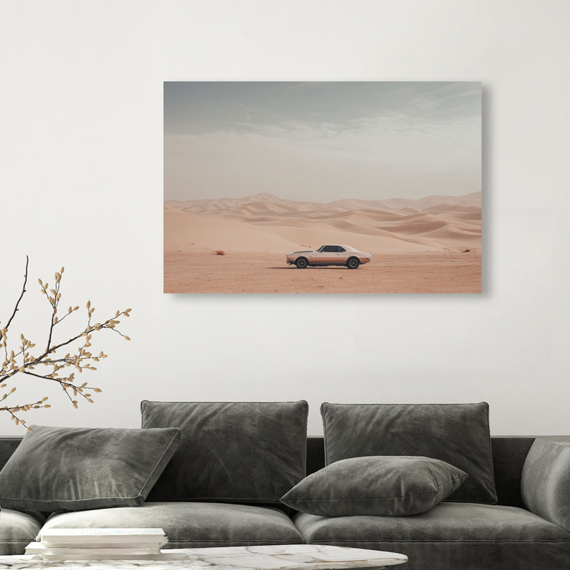 Mechanical Soliloquy Canvas Transportation Print by Oliver Gal, Black Frame, 15 x 10, 10"H x 15"W, Gallery Wrapped