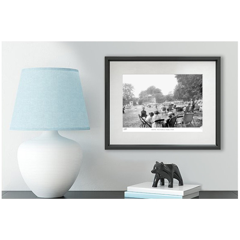 Bath, Victoria Park 1920 - Single Picture Frame Print, 40cm H X 50cm W x 2cm D