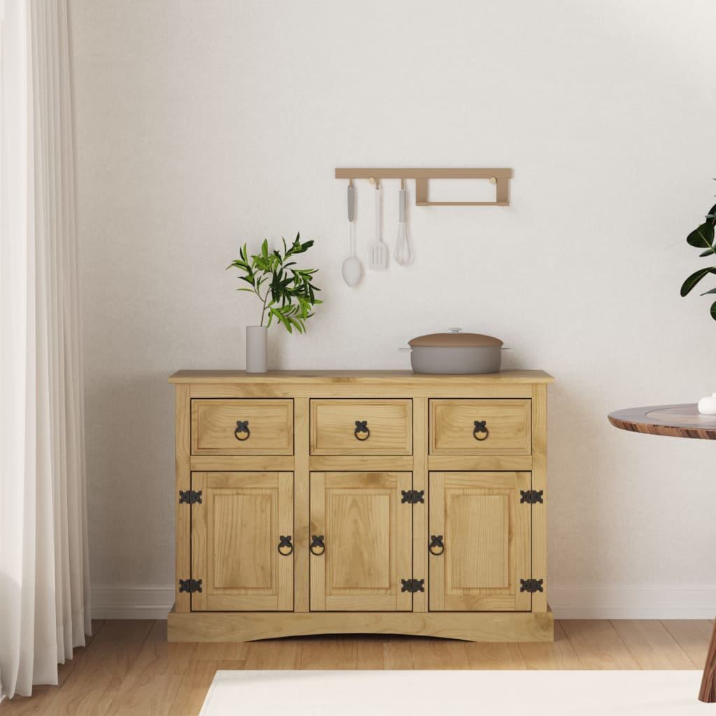 Sideboard Corona aus Massivholz 115 cm