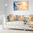 Sky above Floating Clouds - Landscape Printed Pillow-43746441-43746442